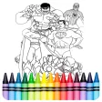 SuperHero Coloring Pages