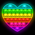 Ikona programu: Pop It Glow Magic - Antis…