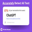 Icon of program: Percent Human: Detect Cha…