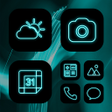 プログラムのアイコン：Wow Aurora Theme - Icon P…