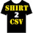 Ícone do programa: Shirt2CSV - Export Merch …