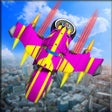 Ikona programu: Flying Robot Motor Bike G…