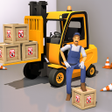 Programikonen: Forklift Warehouse Simula…