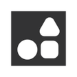 プログラムのアイコン：Square Dark - Icon Pack