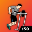 Programın simgesi: 150 Dips Workout: Strong …
