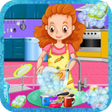 Icon of program: Girls House Dish Washing …
