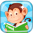 Иконка программы: Monkey Junior: learn to r…