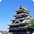 Symbol des Programms: 国宝松本城クイズ