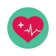 Programın simgesi: Heart Rate Plus: Pulse Mo…