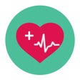Icon of program: Heart Rate Plus: Pulse Monitor