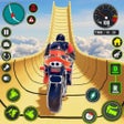 프로그램 아이콘: Mega Ramp Bike Stunt Game…