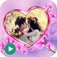 أيقونة البرنامج: Love Video Maker With Mus…