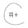 Symbol des Programms: Text counter