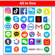 程序图标：All social media apps 202…
