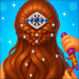 プログラムのアイコン：Girls Hairstyles Salon