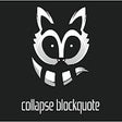 Icon of program: Collapse Blockquote