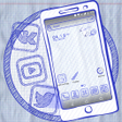 プログラムのアイコン：Sketch Launcher Theme