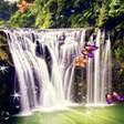 Icon of program: 3D Waterfall Live Wallpap…