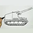 How to draw tanks