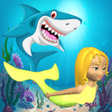 程序图标：shark attack mermaid
