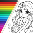 プログラムのアイコン：Painting Book: ASMR Color…
