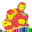 Symbol des Programms: Superhero Coloring Book