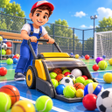 Programikonen: Balls Cleanup Simulator