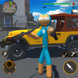 程序图标：Iron Stickman Hero Rope C…