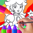 Ícone do programa: Princess Peach Coloring b…