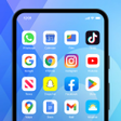 プログラムのアイコン：Launcher iOS 18 - iLaunch…