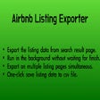 Airbnb Listing Exporter