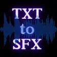 Icon of program: Sound Effects AI - Text t…
