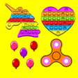 プログラムのアイコン：Fidget  Spinner Anti Stre…