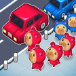 ไอคอนของโปรแกรม: Car Jam: Capybara Pick-Up