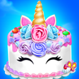 أيقونة البرنامج: Unicorn Cake Maker-Bakery…