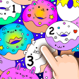 Doodle By Numbers Coloring Boo