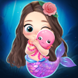プログラムのアイコン：Twin mermaid babysitter c…