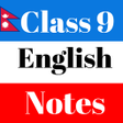 プログラムのアイコン：Class 9 English Notes Nep…