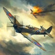 Icoon van programma: Warplanes: WW2 Dogfight F…