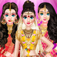 ไอคอนของโปรแกรม: Indian Wedding Makeup Dre…