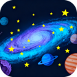ไอคอนของโปรแกรม: Cartoon Galaxy Wallpapers