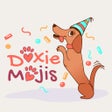プログラムのアイコン：DoxieMojis: Dachshund Sti…