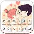 Couple Love Kiss Keyboard Theme