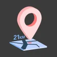 程序图标：Location Tracker:Tracking…