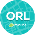 Orlando Travel Guide in English with map icon