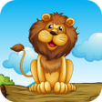 Животные детям Обучающие игры icon