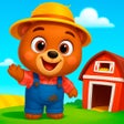 أيقونة البرنامج: Farm - baby games