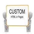 Icon of program: Custom HTML in Pages
