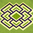 プログラムのアイコン：COC Maps - Base Layouts L…