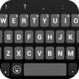 Emoji Keyboard - Black Round